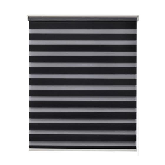 Imagem de Persiana Rolo Zebra Standard Larg 2,20 X Alt 1,60 Bege, Branco, Cinza, Preto, Bege Mescla, Castor