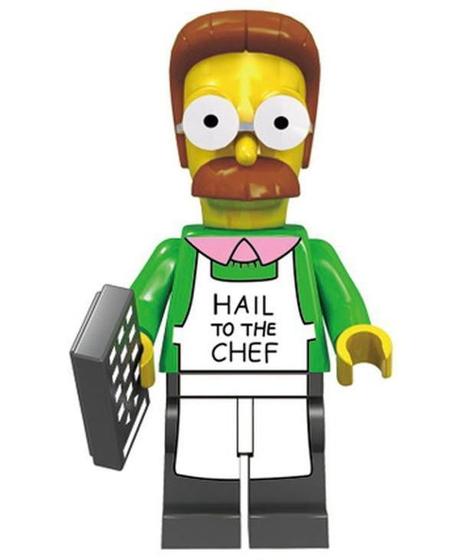 Imagem de Personagem Flanders Bonecos Blocos De Montar The Simpsons