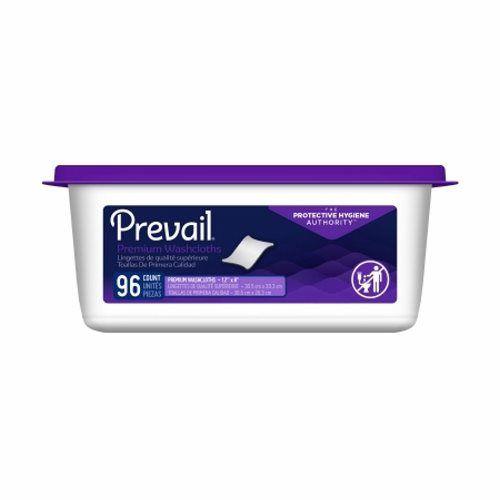 Imagem de Personal Wipe Prevail Tub Aloe/Vitamina E/Camomila Fresh Scent 96 unidades Caixa de 576 da First Quality (pacote com 2)