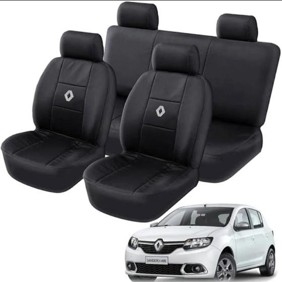 Imagem de Personalize seu Renault Sandero com capa de couro para banco