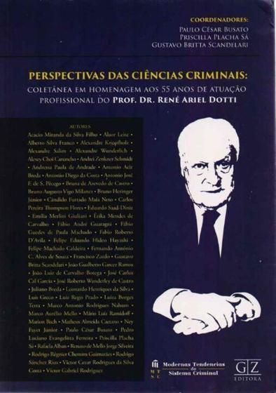 Imagem de Perspectivas das Ciências Criminais - 01ED/16 - GZ EDITORA