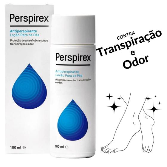 Imagem de Perspirex Loção Pés Unissex Desodorante Antitranspirante 100