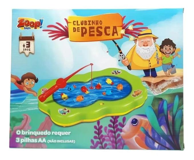 Imagem de Pescaria Clubinho De Pesca  Brinquedo Zoop Toys
