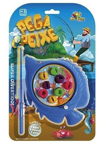 Imagem de Pescaria Criança Mini Jogo Pega Peixe Brinquedo Infantil