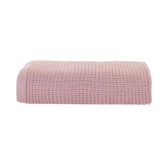 Imagem de Peseira Decorativa Arya Tricot Para Cama 1Pç Rosa