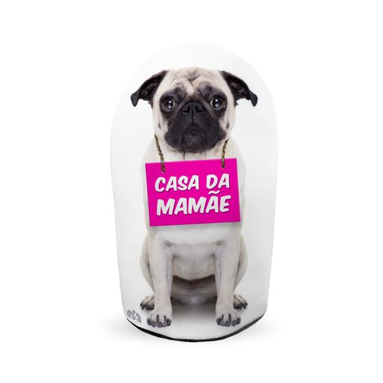 Peso de porta cachorrinho pug "Casa da Mamãe" - pesinho cachorro pet é boa?
