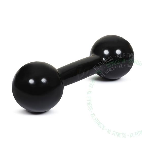Peso Halter para Academia KL Fit Emborrachado 8 kg Menor preço em Peso Halter para Academia KL Fit Emborrachado 8 kg