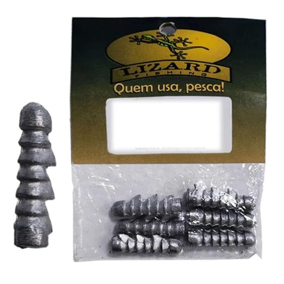 Imagem de Peso Pescaria Lizard Para Inserção 0,8mm 20g Com 7 Unidades