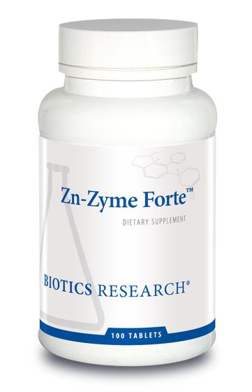 Imagem de Pesquisa de Bióticos Zn-Zyme Forte Zinco - Suplemento de Zinco para Suporte do Sistema Imunológico 100 T