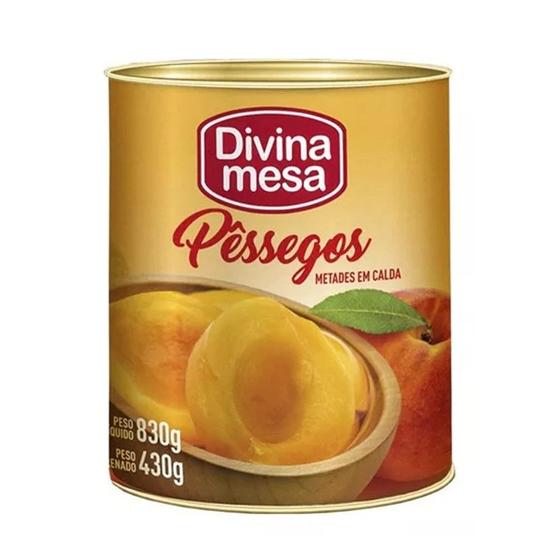 Imagem de Pessego Calda Metades Divina Mesa 430g