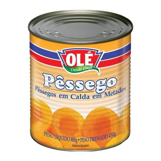 Imagem de Pessego Calda Metades Ole. 450g