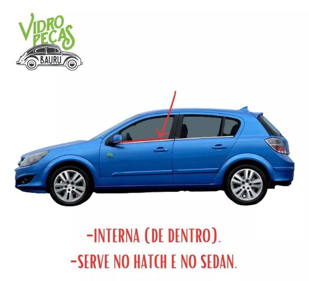 Imagem de Pestana Interna Dianteira Esq Vectra Apos 2006 Hatch Sedan