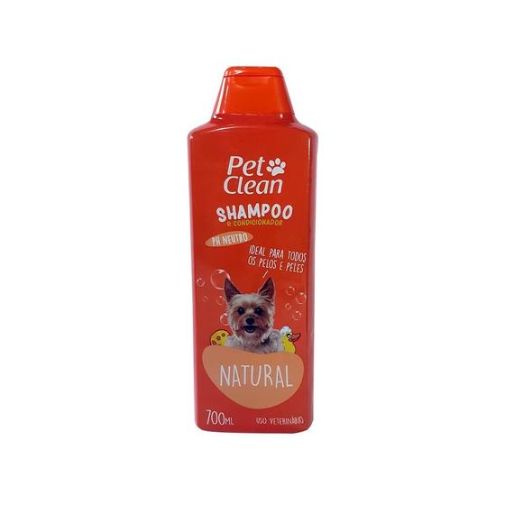 Imagem de Pet Clean Shampoo Natural 700mL Fragrância Suave Cães gatos