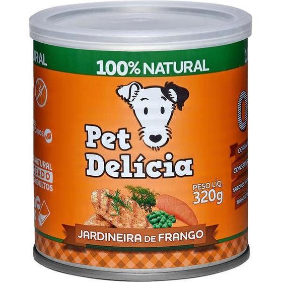 Imagem de Pet Delicia Jardineira de Frango 320g