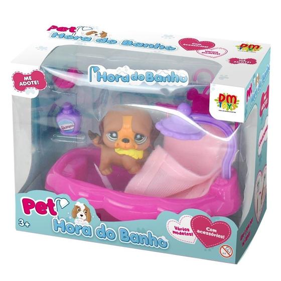 Imagem de Pet Hora Do Banho Sortido - DM Toys DMT6621