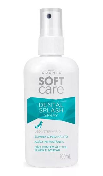 Imagem de Pet Society Spray Dental Splash Soft Care Para Cães E Gatos 100Ml