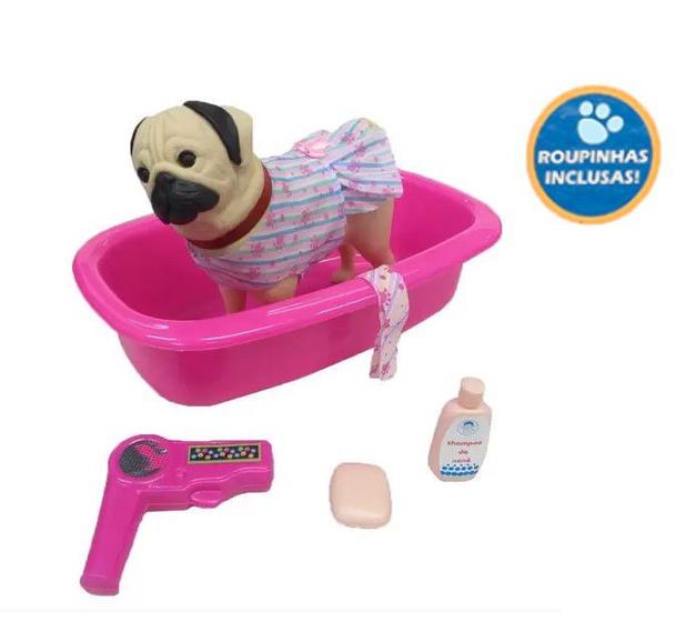 Imagem de Pet Wash Cachorrinho Banho E Tosa Adijomar Brinquedos