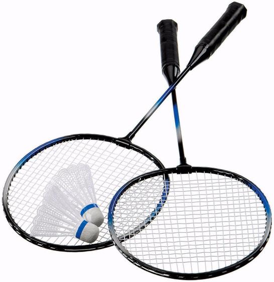 Imagem de Peteca Badminton e Raquetes Par