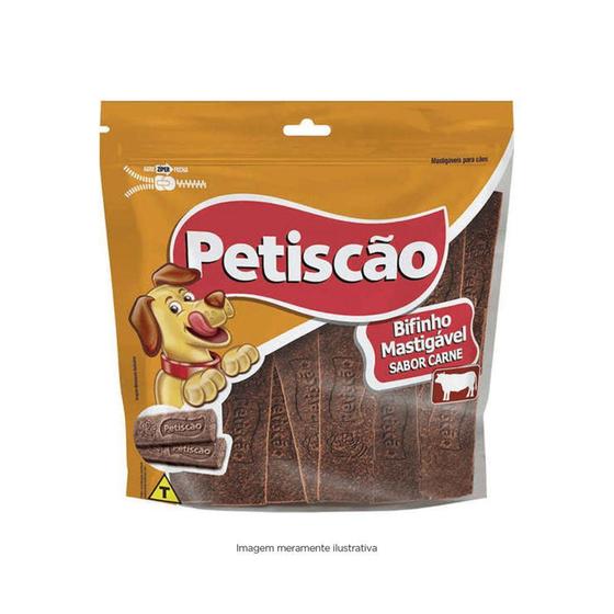 Imagem de Petisco Bifinho Snacks Retriver Tablete Sabor Carne - Petiscão