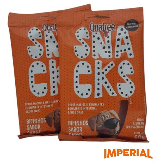 Imagem de Petisco bifinho Snacks sabor carne 60g