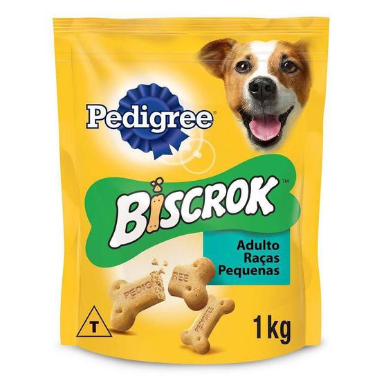 Imagem de Petisco Biscrok Adulto Raças Pequenas - 1 Kg