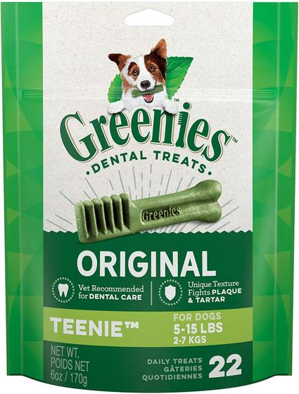 Imagem de Petisco Dental Natural para Cães de 5-15 Lb - Original Teenie