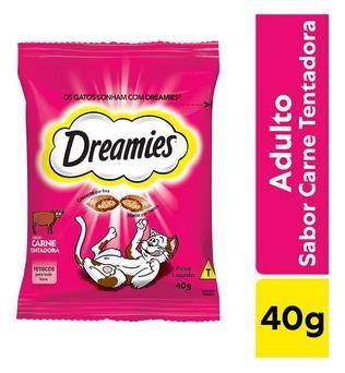 Imagem de Petisco Dreamies Carne Para Gatos Adultos 40 g