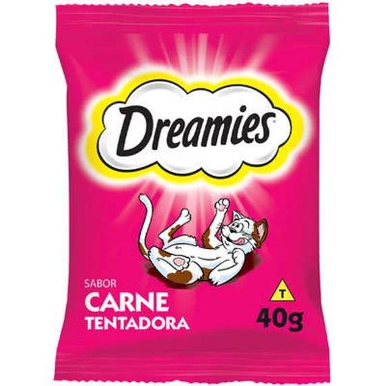 Imagem de Petisco Dreamies Carne Para Gatos Adultos