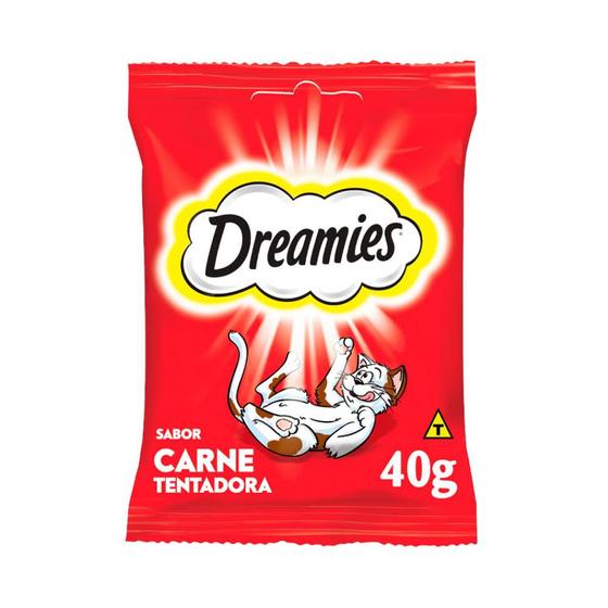 Imagem de Petisco Dreamies Sabor Carne Tentadora para Gatos Adultos