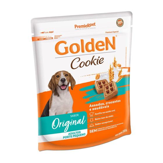 Imagem de Petisco Golden Cookie para Cães Adultos de Porte Pequeno 350 g