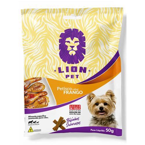 Imagem de Petisco Lion Pet Bifinho Frango 50g - Tudo em Caixa