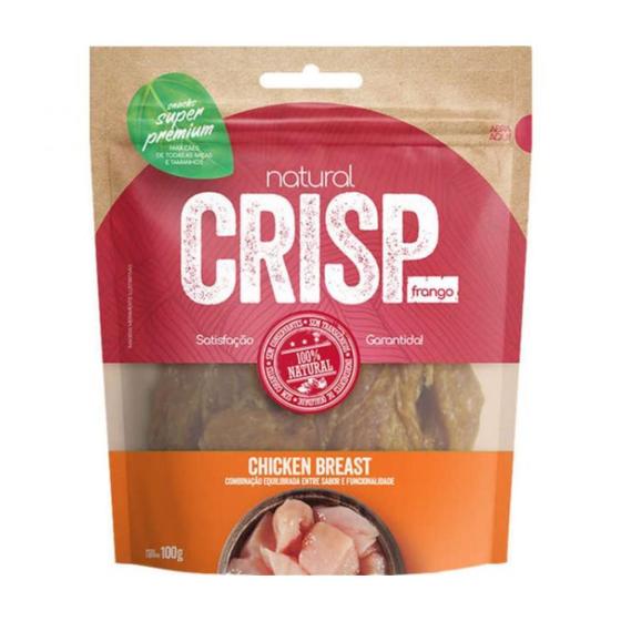Imagem de Petisco Natural Para Cães Crisp Chicken Breast Carne 100G