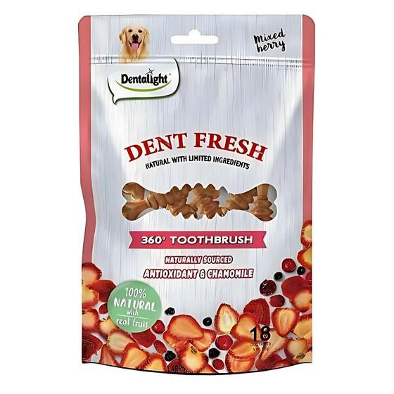 Imagem de Petisco Natural para Cães Dent Fresh Frutas Vermelhas 150g