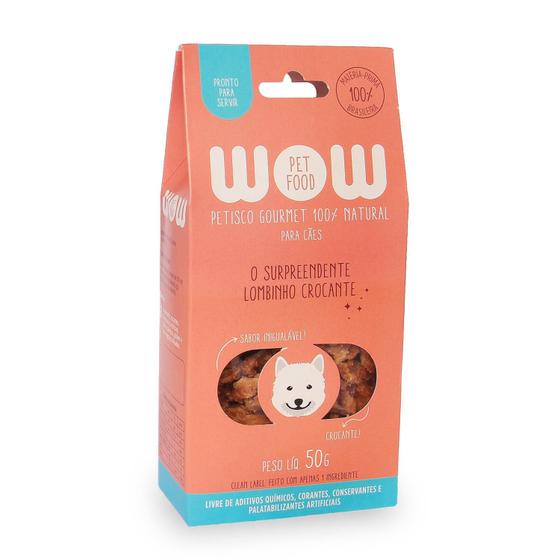 Imagem de Petisco Natural Wow Pet Food De Lombinho Para Cães 50G