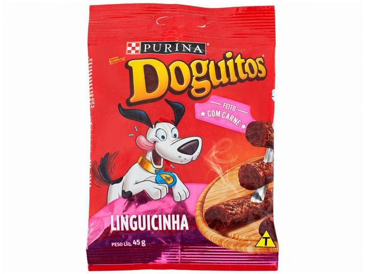 Imagem de Petisco para Cachorro Adulto Doguitos - Linguicinha 45g