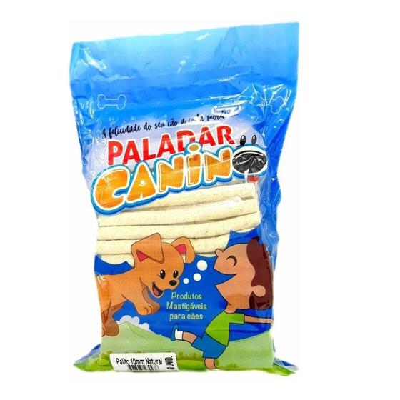 Imagem de Petisco Para Cães Osso Palito Natural Paladar Canino 10MM - 1kg