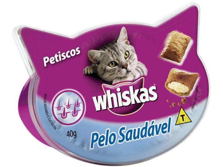 Imagem de Petisco para Gato Adulto Whiskas Pelo Saudável 40g
