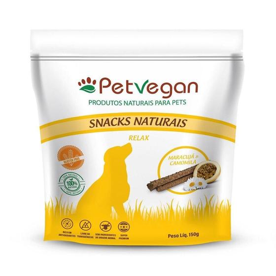 Imagem de Petisco Snack Petvegan Relax Cães Sabor Maracujá E Camomila