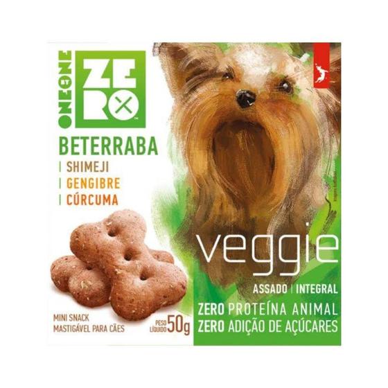 Imagem de Petisco Spin Pet Zero Veggie Integral Sabor Beterraba para Cães 50g - Spin - Pet is life