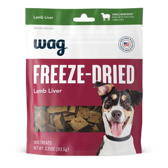 Imagem de Petiscos para Cachorros Wag - Fígado de Cordeiro Liofilizado 100g