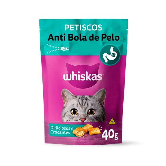 Imagem de Petiscos Para Gato Whiskas Anti Bola De Pelo