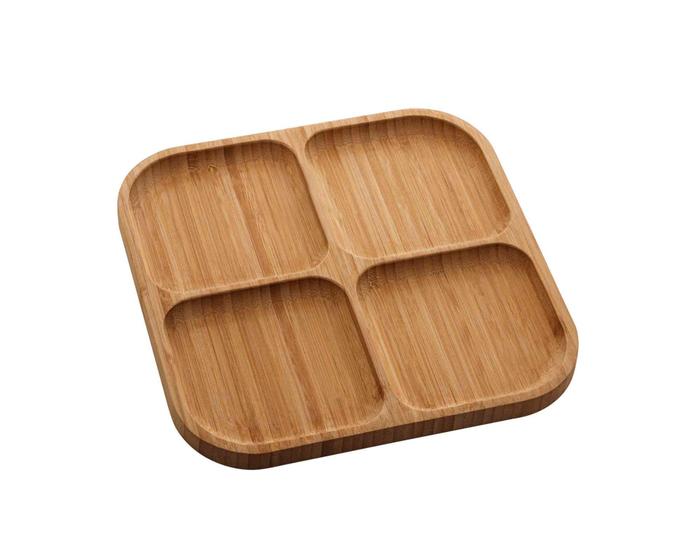 Imagem de Petisqueira Bambu c/ 4 Divisórias Square1346 Lyor