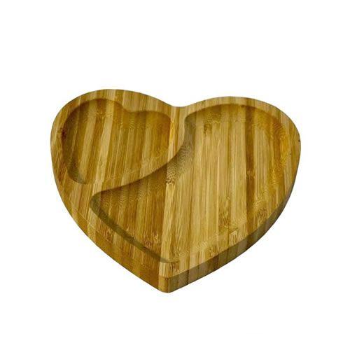 Imagem de Petisqueira coração de bambu