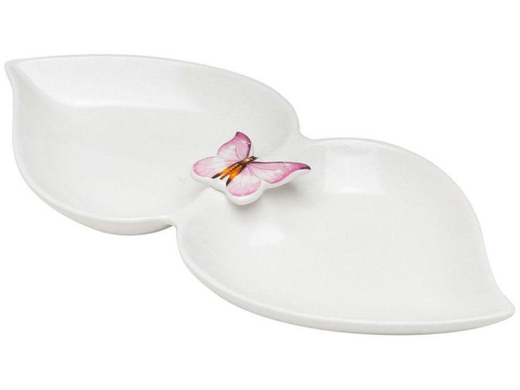 Imagem de Petisqueira Porcelana Oval Wolff - Borboletas