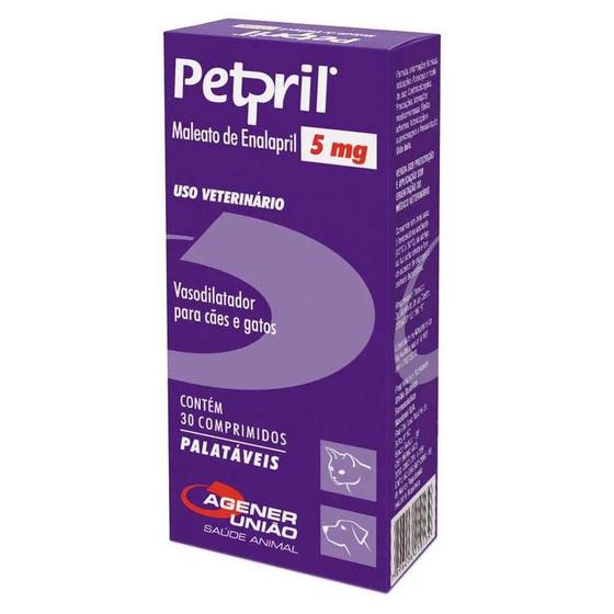 Imagem de Petpril 5mg Agener União C/30 Comprimidos