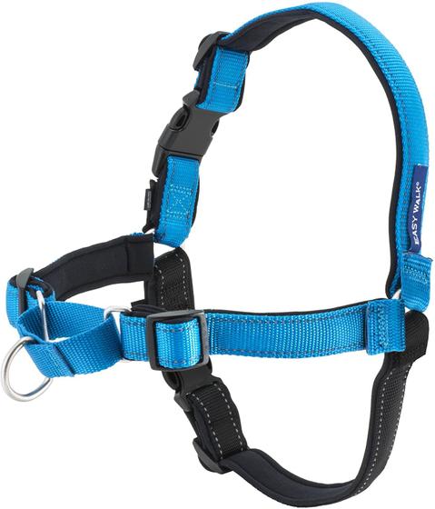 Imagem de PetSafe Easy Walk Deluxe Dog Harness, No Pull Dog Harness  Perfeito para o Treinamento de Coleira &amp Arreios  impede que animais de estimação puxem e engasguem em caminhadas