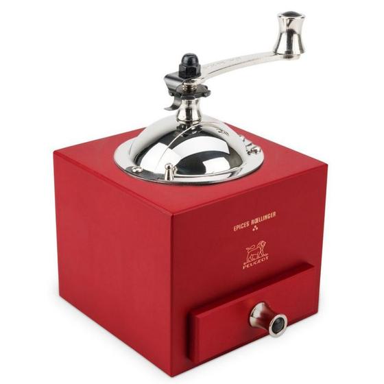 Imagem de Peugeot Roellinger - Moinho Moedor Pimenta Manivela Regulável Vermelho 13 cm