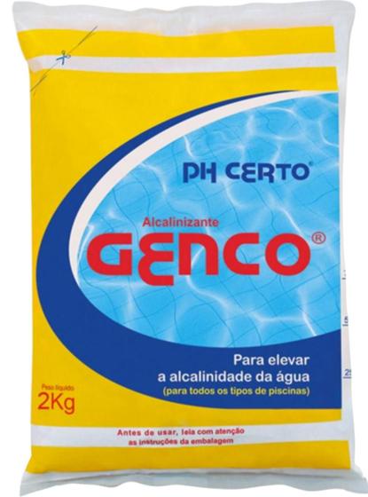 Imagem de Ph Certo Genco Elevador De Alcalinidade Piscinas 2kg