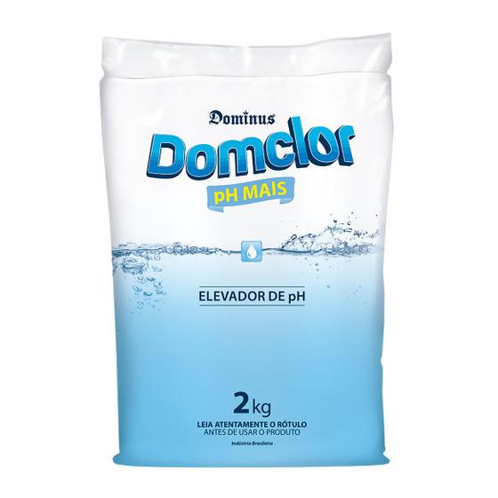 Imagem de Ph Mais Barrilha Domclor 2kg Limpeza Para Piscina