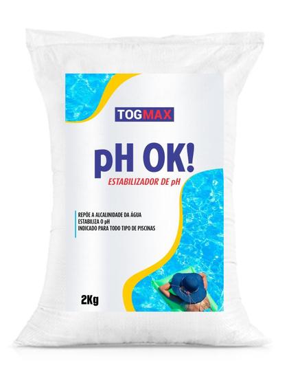 Imagem de Ph Ok 2Kg Cuidador De Ph Piscina Água Cristalina Tog Max